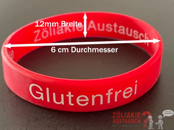 Armband Glutenfrei - Zöliakie Austausch