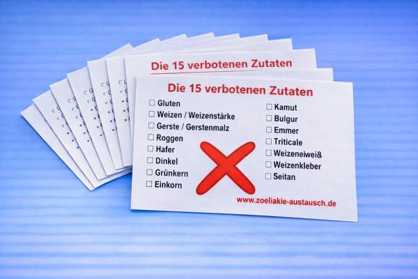 10 Karten mit den 15 bösen Zutaten
